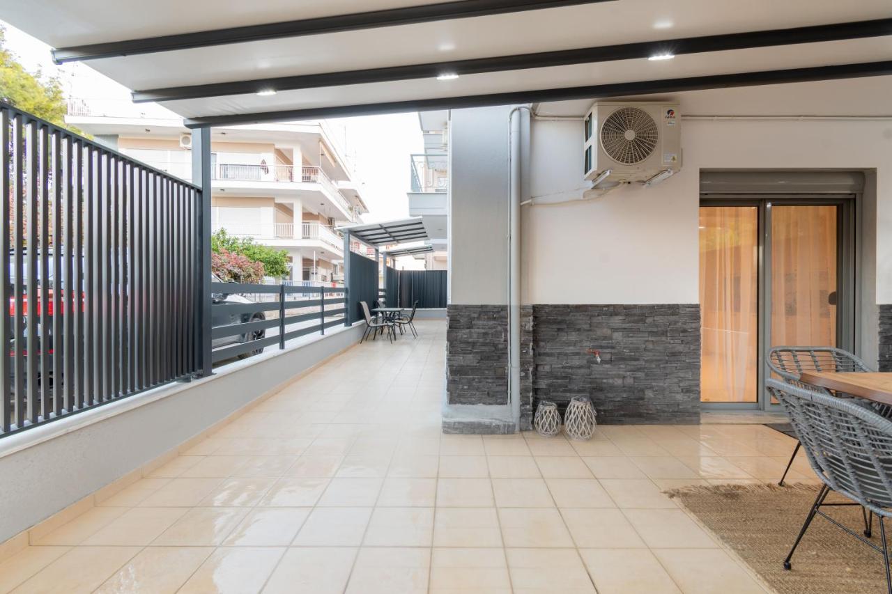 Sithoniars Luxury Ground Floor Apartment With Private Garden Néos Marmarás Exterior foto