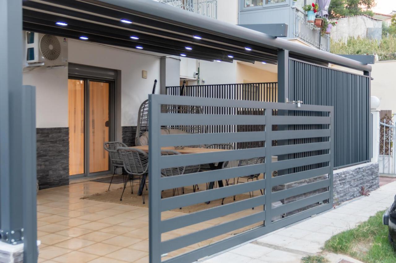 Sithoniars Luxury Ground Floor Apartment With Private Garden Néos Marmarás Exterior foto
